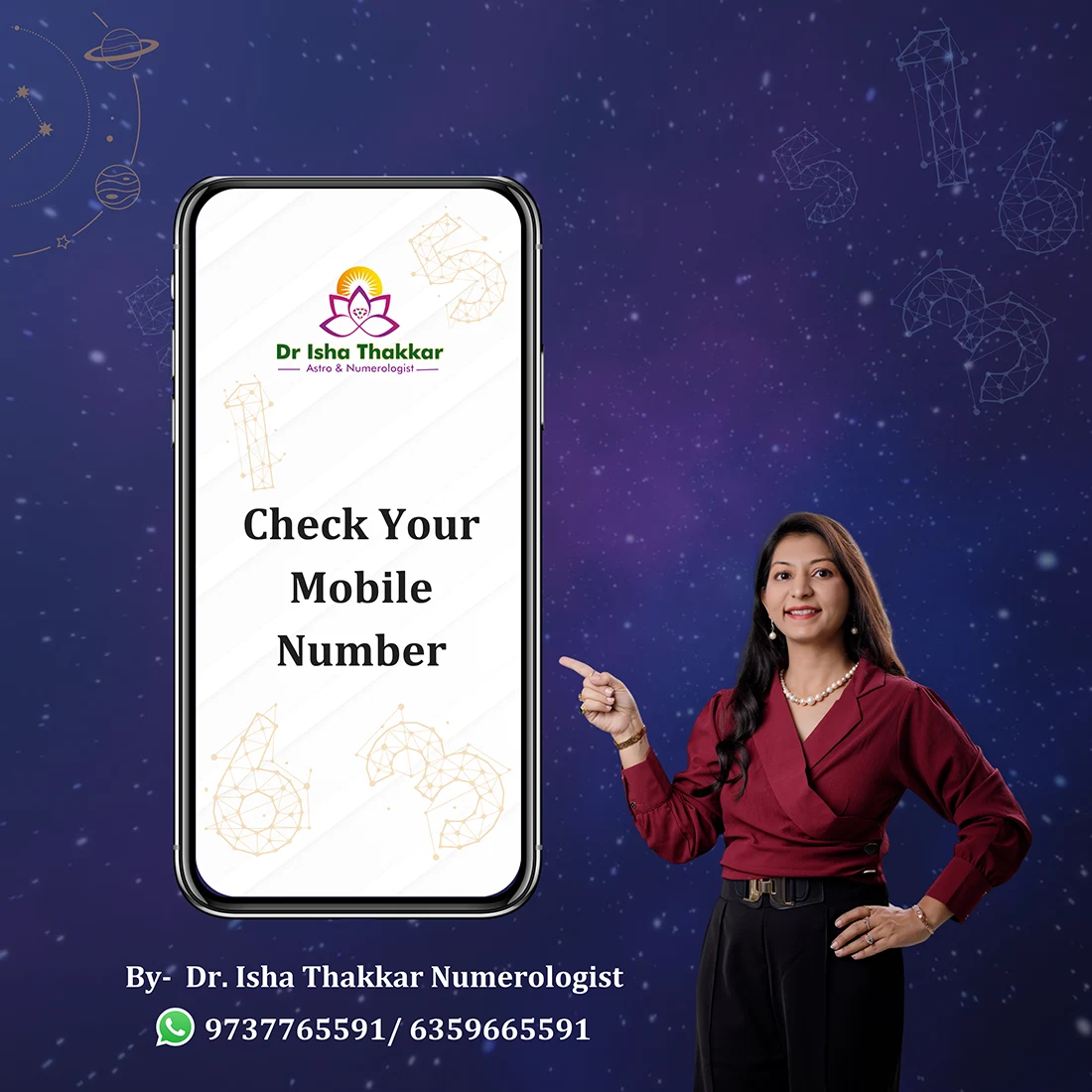 Mobile Number Calculator